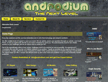 Tablet Screenshot of androdium.com